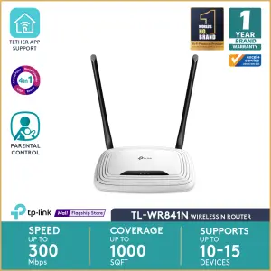 TP-Link TL-WR841N 300Mbps Wireless-N Wi-Fi Router